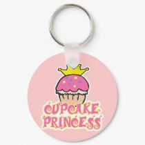 Cupcake Princess keychains by cupcakewear Cupcake Princess keychains