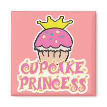 Cupcake Princess Magnet