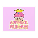Cupcake Princess Postcard