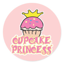 Cupcake Princess Stickers