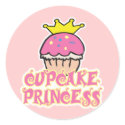 Cupcake Princess stickers