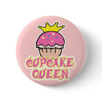 Cupcake Queen buttons