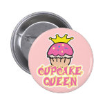 Cupcake Queen Button