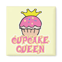 Cupcake Queen magnets