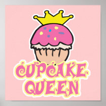 Cupcake Queen Posters