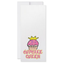 Cupcake Queen Personalized Rack Card