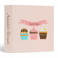 Cupcake Queen Recipe Binder
