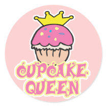 Cupcake Queen Sticker