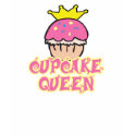 Cupcake Queen t-shirts by cupcakewear Cupcake Queen t-shirts