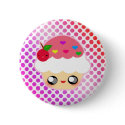 Cupcake Rainbow buttons by kawaii Cupcake Rainbow buttons