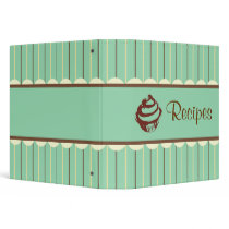 Cupcake Recipe Binder