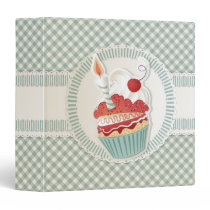 Cupcake Recipe Binder binders
