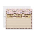 Cupcake Recipe Card