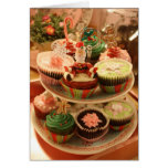 Cupcake recipe Christmas card