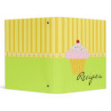 Cupcake Recipes Binder