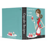 Cupcake Recipes 3 Ring Binder
