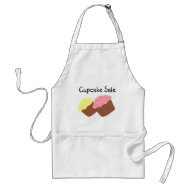 Cupcake Sale apron