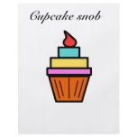 Cupcake snob layered cupcake flyers