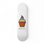 Cupcake snob layered cupcake skateboard deck