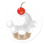 Cupcake Stickers