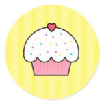 Cupcake stickers