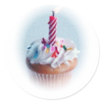Cupcake stickers