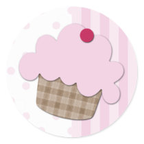 Cupcake Sticker