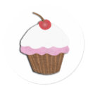Cupcake stickers