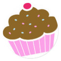 Cupcake stickers by lilpumpkinhouse Cupcake stickers