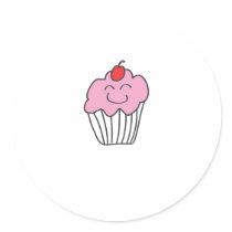 Cupcake Sticker