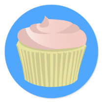 Cupcake stickers