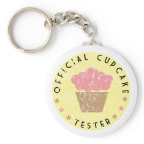 Cupcake Tester Keychain
