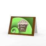 Cupcake Thank You Card