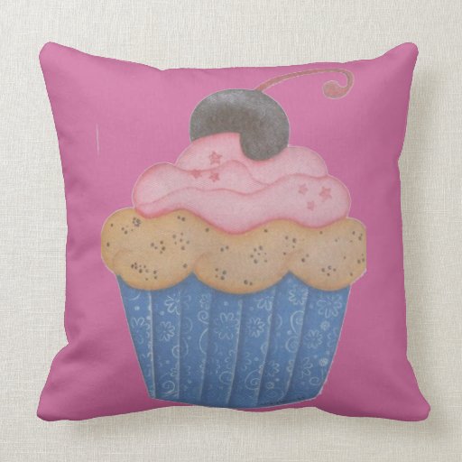 Cupcake Throw Pillows