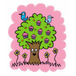 cupcake tree! t-shirts