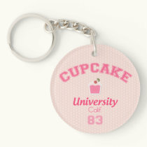 Cupcake University Keychain key chains