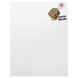 Cupcake Wannabe Muffin Customized Letterhead