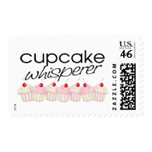 Cupcake Whisper Postage Stamps