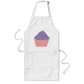 Cupcake with Heart Sprinkles Apron