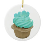 Cupcake with hearts Ornament ornaments