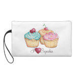 Cupcake Wristlet purse