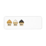 Cupcake Yum Custom Return Address Label