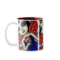 Cupcake YUM! Cute Fantasy Fairy Mug by sunkitty7 Cupcake YUM! Cute Fantasy Fairy Mug