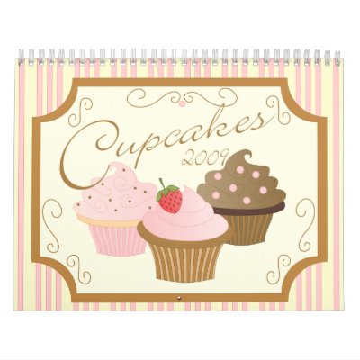 Cupcakes 2009 calendars Cupcakes 2009 calendars
