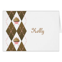 Cupcakes and Argyle cards