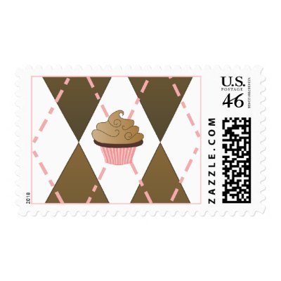 Cupcakes and Argyle Stamp by candystore