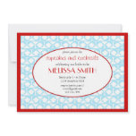 Cupcakes and Cocktails Custom Invites