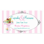 Cupcakes and Macarons Business Card