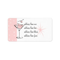 Cupcakes and Martinis labels