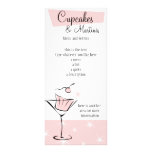 Cupcakes and Martinis! Rack Card Design